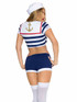 LA87350, Sexy Pin-Up Sailor Costume Back View