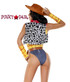 S2602, Western Doll Costume Back View