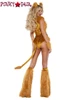 Party King PK2632, Fierce Lion Costume Back View