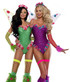 PK2612, Rave Pixie Costume By Party King