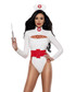 PK2608, White/Red Heartache Nurse Costume