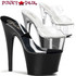 Stripper Shoes | ADORE-702, Two-Band Platform Slide Dancer Shoes