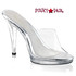 Pleaser FLAIR-401, 4.5 Inch High Heel with 1/3 Inch Platform Stiletto Heel Platform Slide