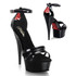 DELIGHT-662, 6" Stripper Platform Strappy Corset Style Sandal by Pleaser