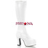 EXOTICA-2000, White Platform Gogo Boot | Pleaser