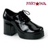 Black Men Disco Platform Shoes  | Funtasma JAZZ-02