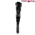 Pleaser | DELIGHT-3023, Stripper Thigh High Boots Back View