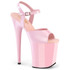 Baby Pink Flamingo-809, Ankle Strap Exotic Dancer Shoes
