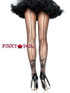 Black PantyHose with Tassel |Leg Avenue 7178