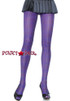 Purple Opaque Tights | Leg Avenue 7726