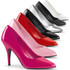 Vanity-420, 4 Inch High Heel Classic Patent Leather Pump Made By PLEASER Shoes