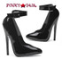 6" Fetish Ankle Strap Pump Ellie Shoes E-8261