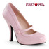 Baby Pink Platform Mary Jane Pump | Pin-Up Shoes Cutiepie-02