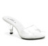 3" Clear Dress Shoes Ellie Shoes | 305-Vanity