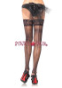 1042, Lace Back Seam Thigh High 1042, Lace Back Seam Thigh High