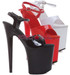 850-JULIET, 8 Inch Stiletto High Heel with 3.75 Inch Platform Ankle Strap Made By ELLIE Shoes