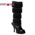 Funtasma Flapper-168, Fringe Knee Boot