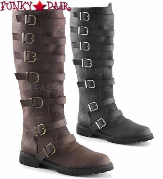 buckle strap boots