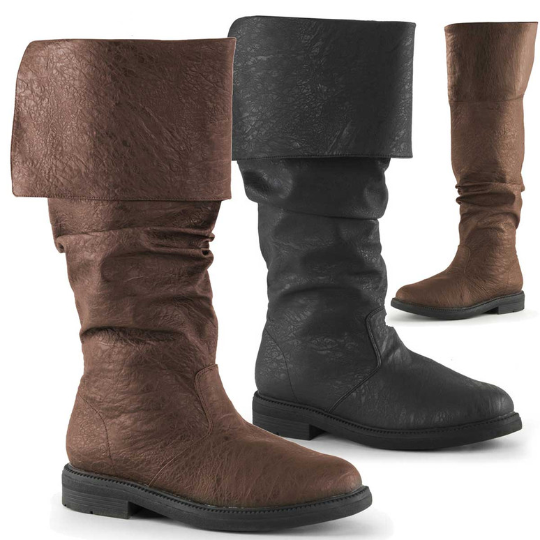 brown cosplay boots