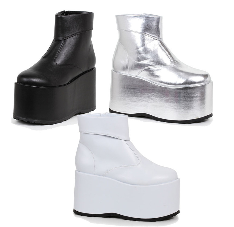 500-Frank, Men Platform Ankle Boots