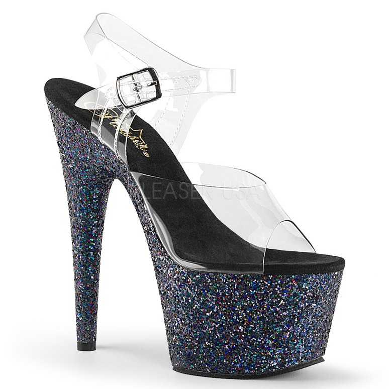 2 inch sparkly heels