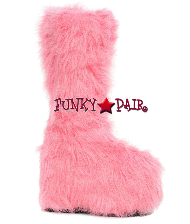 fur rave boots