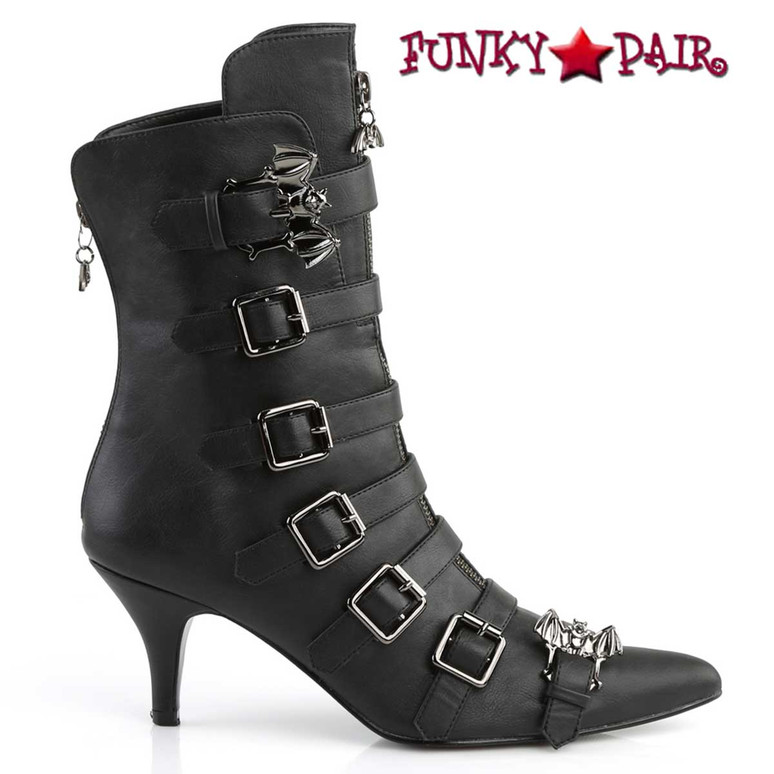 bat buckle boots