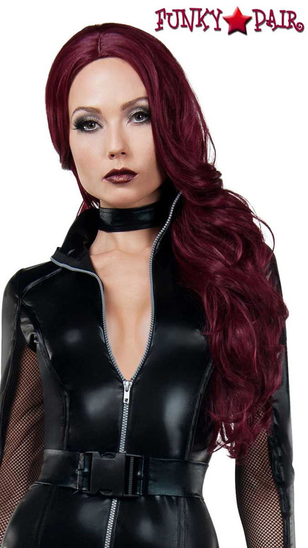 black widow wig