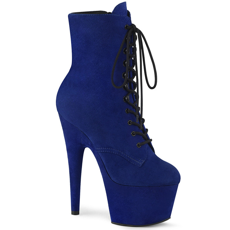 Pleaser | Adore-1020FS, 7 Inch Suede Ankle Boots