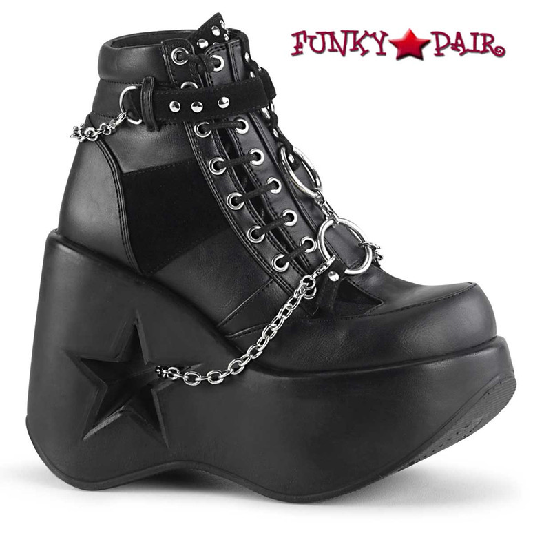 demonia wedge boots