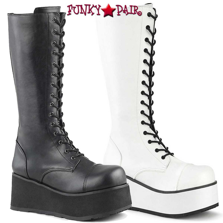 Platform 17 Eyelet Knee Boots
