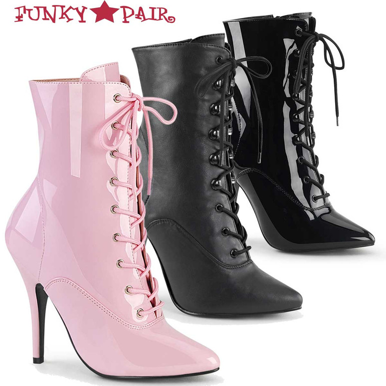 Pleaser | Seduce-1020, 5 Inch Zipper 