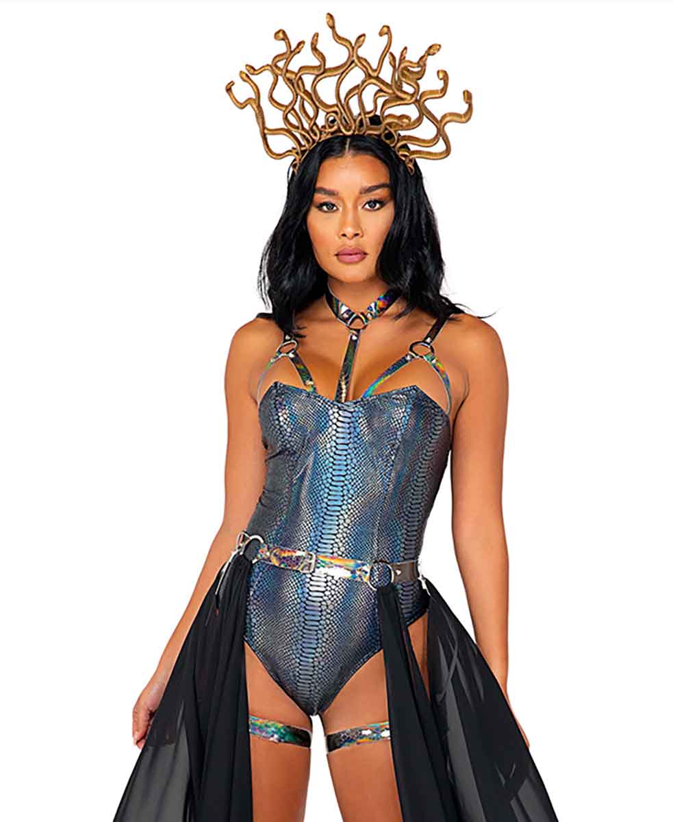 Medusa Bodysuit Women's Adult Costume – AbracadabraNYC