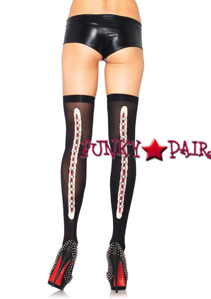 garter belt and knee highs Thigh High Stockings for Garter Belt Plus Size Leather Garter Belt Lace  Mesh