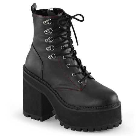 Demonia | Assault-100 Gothic Lace up Ankle Boot