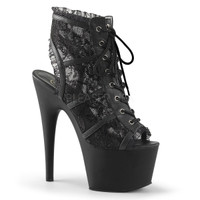 Adore-796LC, 7 Inch Lace Ankle Boots