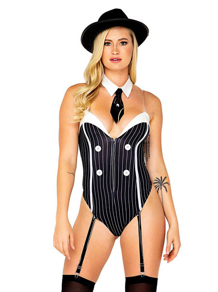 Roma 3pc The Red Chapped Diva Costume main image 1