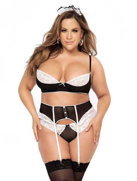 Mapale 6465 Costume French Maid Color Only Color