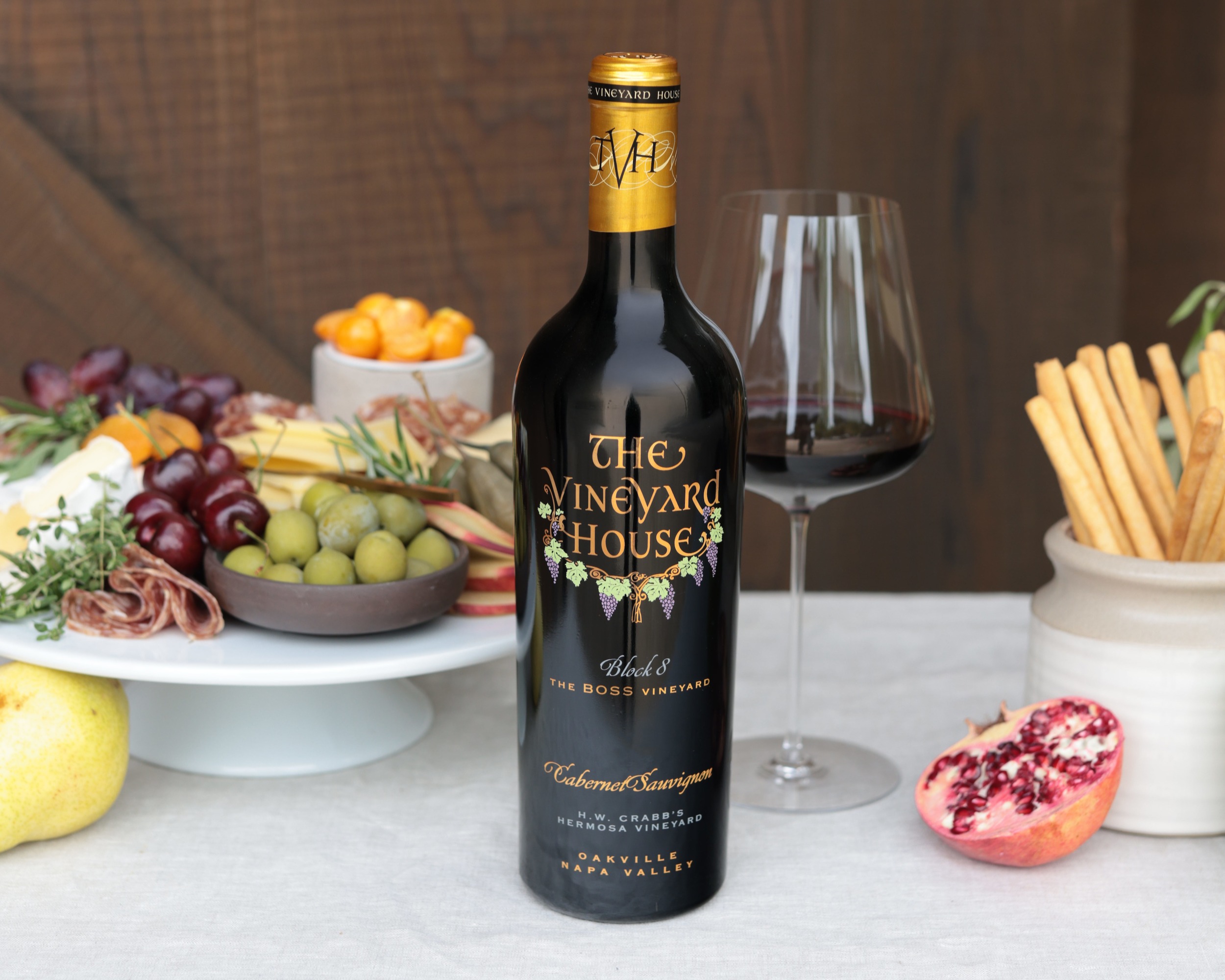 Jeremy Nickel Cellars vineyard rows