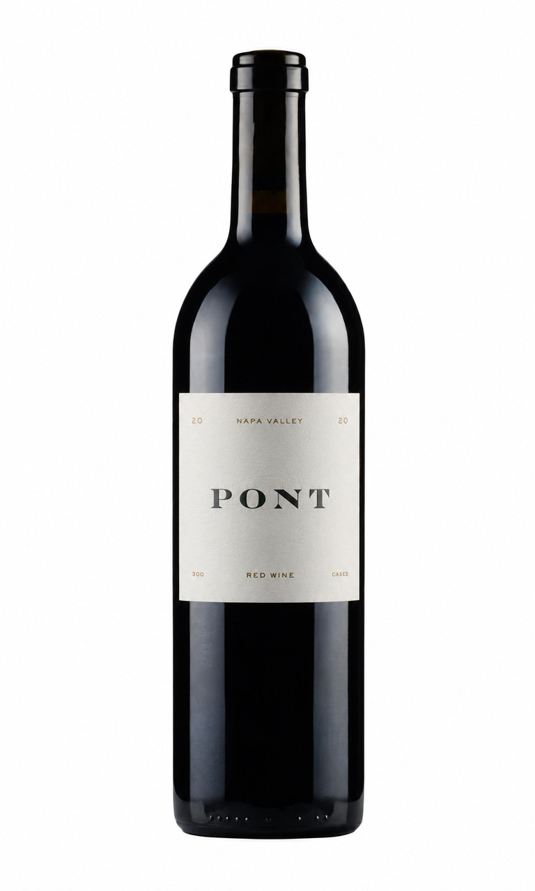 Complete bottle of 2020 PerUs 'Pont' Napa Valley, USA