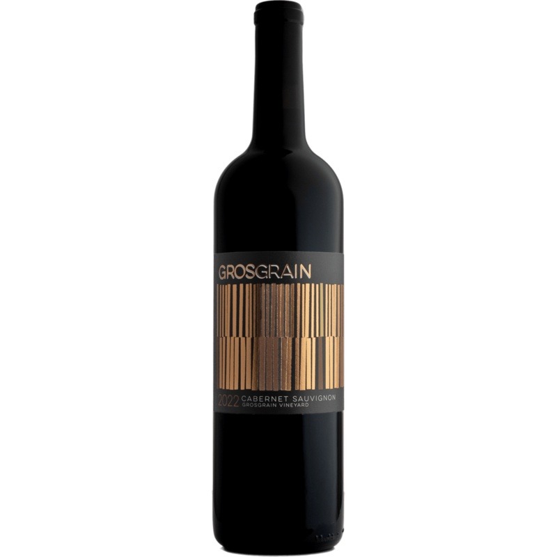Complete bottle of 2022 Grosgrain Walla Walla Valley Estate Cabernet Sauvignon, USA