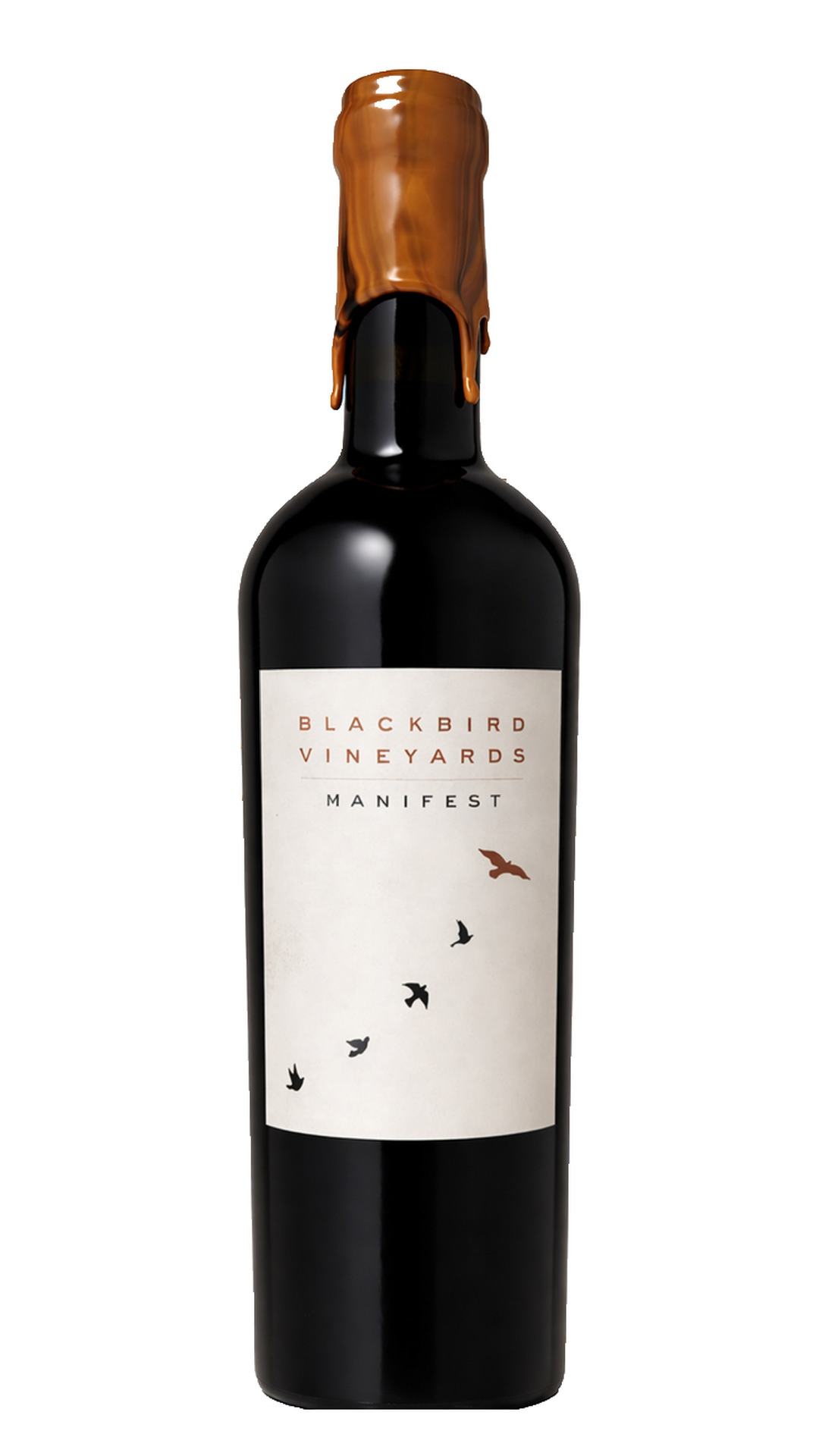 2023 Blackbird Vineyards Manifest bottle on white background