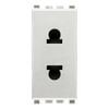 Vimar - Eikon 20234 SICURY USA+EU Socket Outlet - 2P 16 A 250 V, Euro-American Standard, Plastic - Apollo Lighting