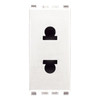 Vimar - Eikon 20234 SICURY USA+EU Socket Outlet - 2P 16 A 250 V, Euro-American Standard, Plastic - Apollo Lighting