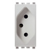 Vimar - Eikon 20264 SICURY Brazilian Socket Outlet - 2P+E 10 A 250 V, Brazilian Standard, Plastic - Apollo Lighting