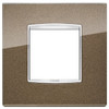 Vimar - Eikon 20647 Classic Cover Plate - 2 Module, Metal - Apollo Lighting