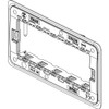 Vimar - Mounting Frame - 5 Module, Screws, British Standard, Plastic (VM20609) - Apollo Lighting