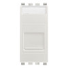 Vimar - Net Safe 20337.6 UTP Socket Outlet - RJ45 Cat6, Unshielded, T568A/B Universal Wiring, 8 Contacts - Apollo Lighting