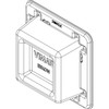 Vimar - Eikon 21602 Mounting Frame - Plastic, 2 Module - Apollo Lighting