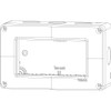 Vimar - Mounting Box - 4 Module, Surface-Mount Enclosure, IP40, Grey (VM14804) - Apollo Lighting